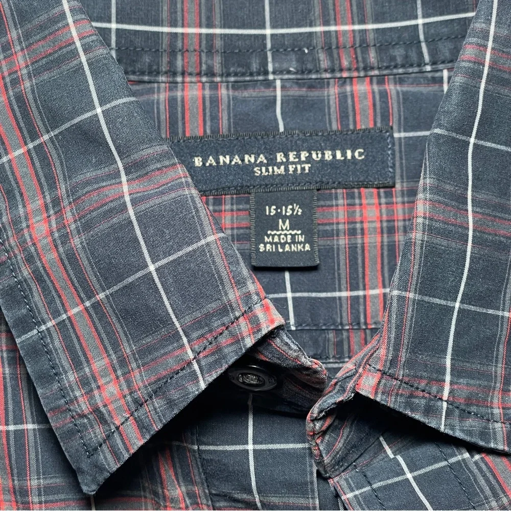 Banana Republic Button Down Men’s Size Medium Slim Fit